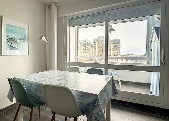 T3 Avec Vue Sur Port, Parking Et Wifi - Fr-1-746-6 Apartmán Courseulles-sur-Mer